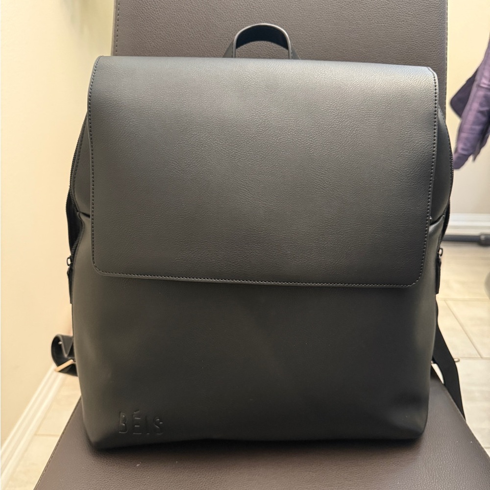 BEIS Black Backpack